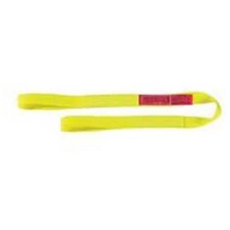 Keen 2 in. x 6 ft. 2 ply Eye & Eyenyl Web Slilng with Flat KE430752